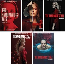 THE HANDMAID&#39;S TALE Complete Series Seasons 1-5 - 1 2 3 4 5 Handmaids 17 DVD Set - £34.42 GBP