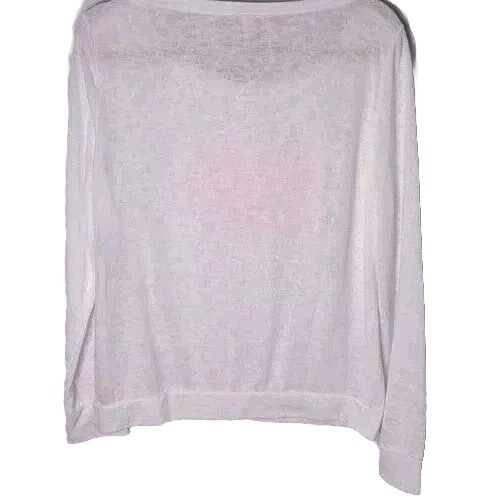 Victoria's Secret ~ "Bombshell" ~ Size Small ~ White ~ Lounge Top ~ Sweatshirt Item image 2