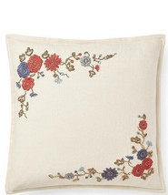 Ralph Lauren Macall Remy Embroidery metal Bullion Deco Pillow NWT $255 - £91.83 GBP