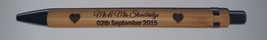 Personalised Wedding Pen - Personalised Wooden Pen- Wedding Guest Book Pen - Per - £3.99 GBP