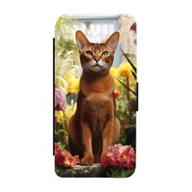 Abyssinian Cat Samsung Galaxy S24+ Flip Wallet Case - £15.99 GBP