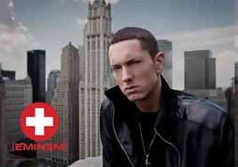 Eminem Poster Flag Skyline Photo - $14.99