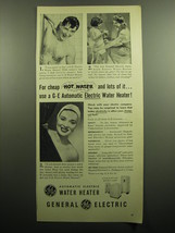 1949 General Electric Water Heater Ad - For cheap hot water and lots of it..  - $18.49