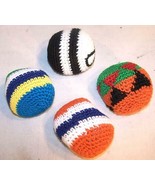 WOVEN FOOT KICK SACK new kicking play game novelty ball toy knit cloth b... - $53.66 MXN