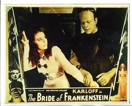 The Bride of Frankenstein 8&quot;x10&quot; B&amp;W Promotional Still Boris Karloff FN - £16.47 GBP