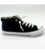Converse CTAS Street Mid Black Khaki White Kids Casual Shoes 667212F - £33.45 GBP