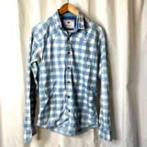 Etro Mens Button Front Checker Shirt Sz XL - $21.00