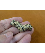 (Y-CATE-563) little spotted Jasper baby INCH WORM CATERPILLAR gemstone c... - $19.15 CAD