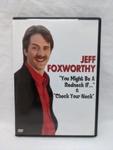 Jeff Foxworthy You Might Be A Redneck If And Check Your Neck Comedian DVD - £6.95 GBP