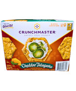 Crunchmaster Cheddar Jalapeno Crunchy Baked Rice Crackers 16 Oz EXP 01/2027 - $21.42