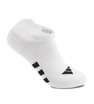 Adidas Light Performance Low Socks 3pcs Unisex Sports Running White NWT ... - $22.41