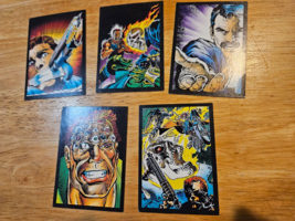1992 Marvel Ghost Rider II Set of 5 Cards - £6.30 GBP