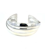 Tiffany &amp; Co Triple Bangle Rare Bracelet Size 7.5&quot; Sterling Silver Estat... - $584.10