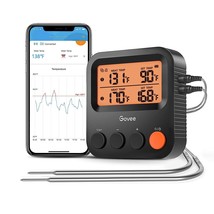 Bluetooth Meat Thermometer, 230Ft Range Wireless Grill Thermometer Remote Monito - £41.81 GBP