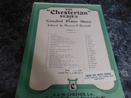 The Chesterian Series The Hurdy Gurdy Man Op 18 No 3 E Goossens - $2.31 CAD