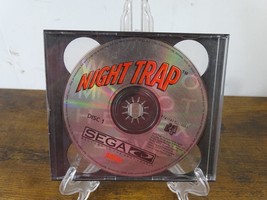 Night Trap (Sega CD, 1992) — Authentic Disc 1 &amp; 2, Tested &amp; Working *Rar... - £17.39 GBP