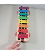 Vintage 1985 Fisher Price Xylophone Pull Along Music Toy No Hammer No St... - $10.55