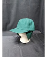 Vintage Trappers Hunters Hat Cap Green Wool Ear Neck Flaps Adult Size M - L - $350.38 MXN