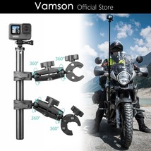 Motorcycle Bike Camera Holder Selfie Stick Tripod for Insta360 One RS On... - £19.09 GBP+