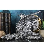 Silent Killer Gothic Prowling Dragon With Open Wings Shelf Sitter Figurine - €28,42 EUR