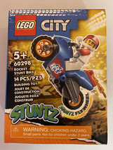 LEGO City Rocket Stunt Bike 60298 Building Kit (14 Pieces) Flywheel NEW - £4.65 GBP