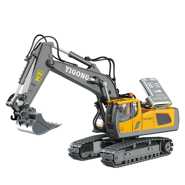 11CH Alloy Remote Control Excavator Car - $21.00