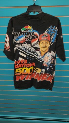 Dale Earnhardt The Will To Win All Daytona 500 NASCAR Tee Shirt. Good Condition - $135.58