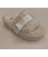 UGG Womens Size 8 Fluffita Sandal Sheepskin Slippers Shoes White 1113475 - £53.85 GBP
