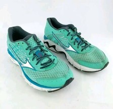 Mizuno Wave Inspire 11 Women&#39;s Running Shoes Sneakers SZ 9 W Wide Aqua - £15.79 GBP
