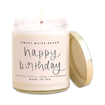 Sweet Water Decor, Happy Birthday, Vanilla, Sugar, and Buttercream, Sweet - £32.16 GBP