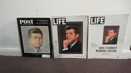John F. Kennedy - Vintage Magazine LOT OF 3, all are from 1963, Good con... - £23.21 GBP