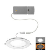 Commercial Electric 6&quot; Canless Adjustable CCT LED Recessed Light Trim 90... - $350.99 MXN