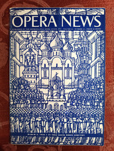 Rare METROPOLITAN OPERA NEWS Magazine March 5 1956 Boris Godunov - £11.53 GBP