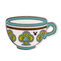 Alice in Wonderland Disney Pin: Teal Green and Yellow Teacup - £9.98 GBP