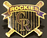 Vintage 1997 Colorado Rockies Logo Coleccionable MLB Béisbol Camiseta Go... - $13.80