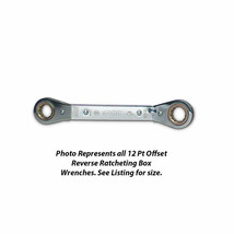 Ratcheting Box Wrench 12 Point Offset Reversible - $57.94