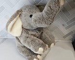 Toys R Us Gray Elephant Plush Vintage 2000 Animal Alley Stuffed 17&quot; Viny... - $22.72