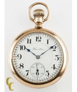 Hamilton Open Face Gold Filled Antique Pocket Watch Grade 992 16S 21 Jewel - €631,91 EUR
