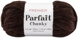 Premier Yarns Parfait Chunky Yarn Espresso Pack of 1 Skein - £18.35 GBP