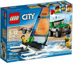 2017 LEGO CITY 4x4 WITH CATAMARAN 60149, NIB, RETIRED, GREAT GIFT!! - £43.49 GBP