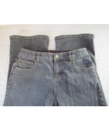 Woolrich jean pants denim Size 8 black  straight leg inseam 26&quot; - $15.63