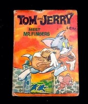 Vintage 1967 Whitman Big Little Books Tom And Jerry Meet Mr. Fingers Cartoon - £13.10 GBP