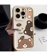 Cute Bears Phone Case For iPhone 16 Pro Max - $26.99