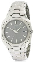 NEW* Citizen Eco-Drive Men&#39;s BM6010-55A Dress Stainless Steel Gray Dial Watch - £91.34 GBP