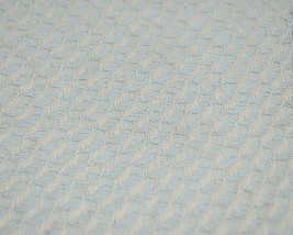 Split P Brand 85180 Light Blue White Sea Twill Weave Tasseled Throw Blanket image 2