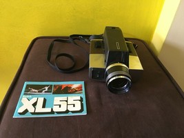 Vintage Kodak XL55 Movie Camera Black Strap User Manual Battery Operated 8mm - $19.79