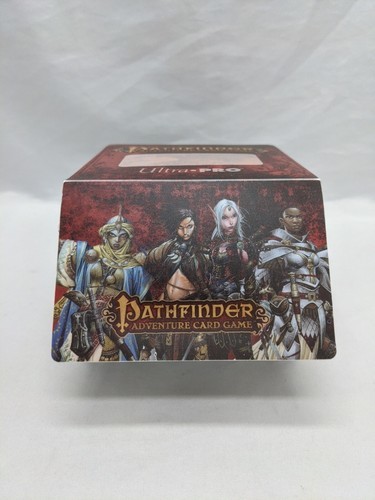 Ultra Pro Pathfinder Adventure Card Game Double Deck Box With Dividers - $8.90