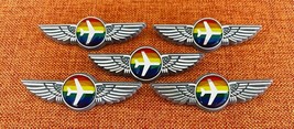 Airlines Pilot Wings LGBTQ Rainbow Pride Pins - $16.71