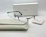 FRED OPTICAL Eyeglasses  Frame FG50023U 014 GUNMETAL TITANIUM 58-15-150M... - $473.36