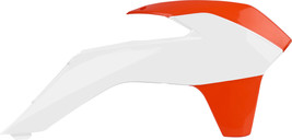 Radiator Shrouds Orange/White for KTM 13-16 SX/SX-F/XC/XC-F/EXC/EXC-F + ... - $54.99